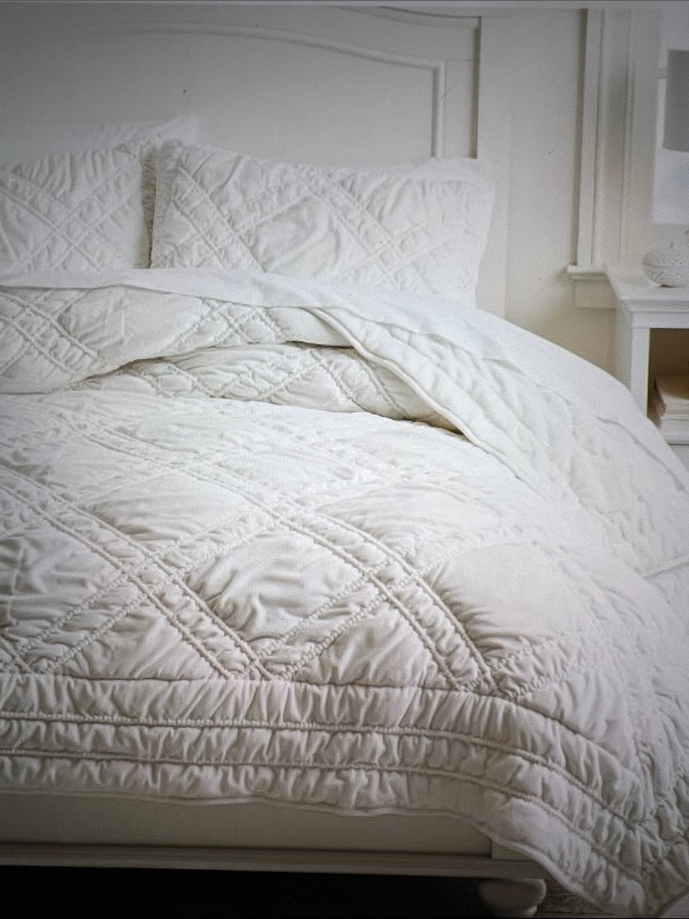 PBTeen Chamois Lattice Quilt